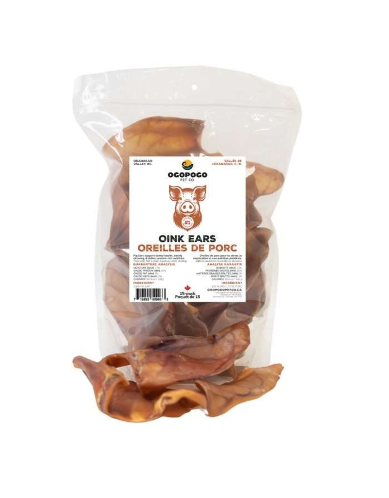 Ogopogo Pet Co. Oink Ears