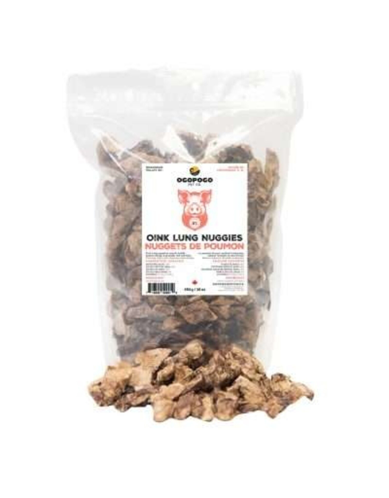 Ogopogo Pet Co. Oink Lung Nuggies