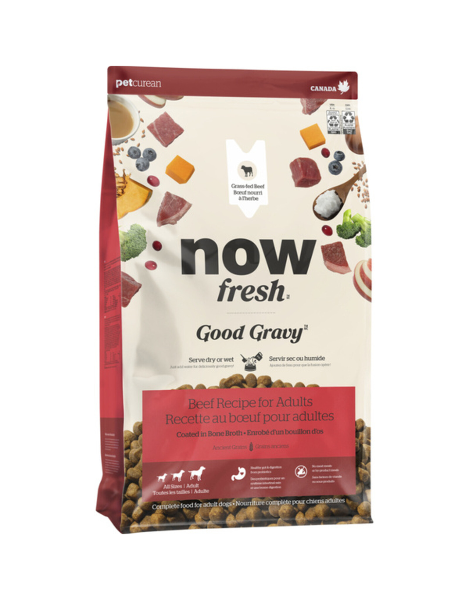 Petcurean NOW Good Gravy Adult Beef w/ Grains