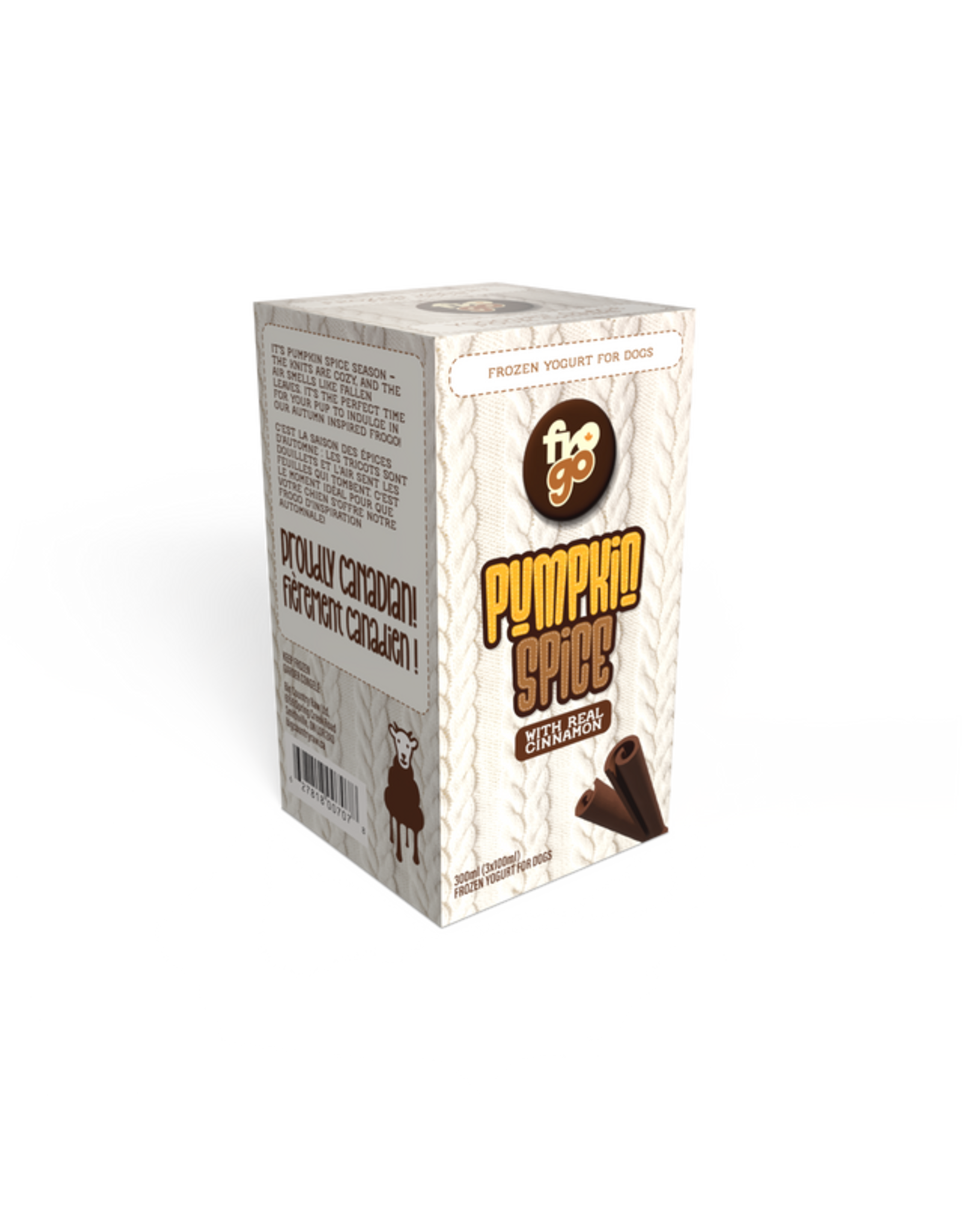 Frozen Goat Yogurt: Pumpkin Spice - 300 mL