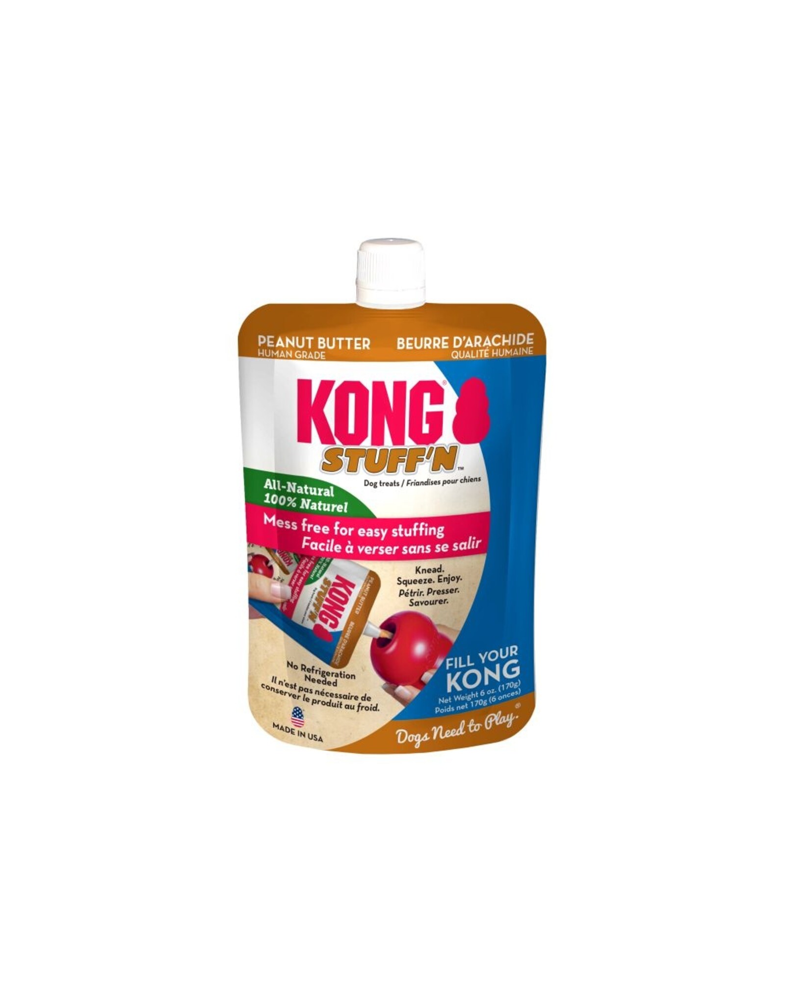 Kong Stuff'N - All Natural Peanut Butter 6oz