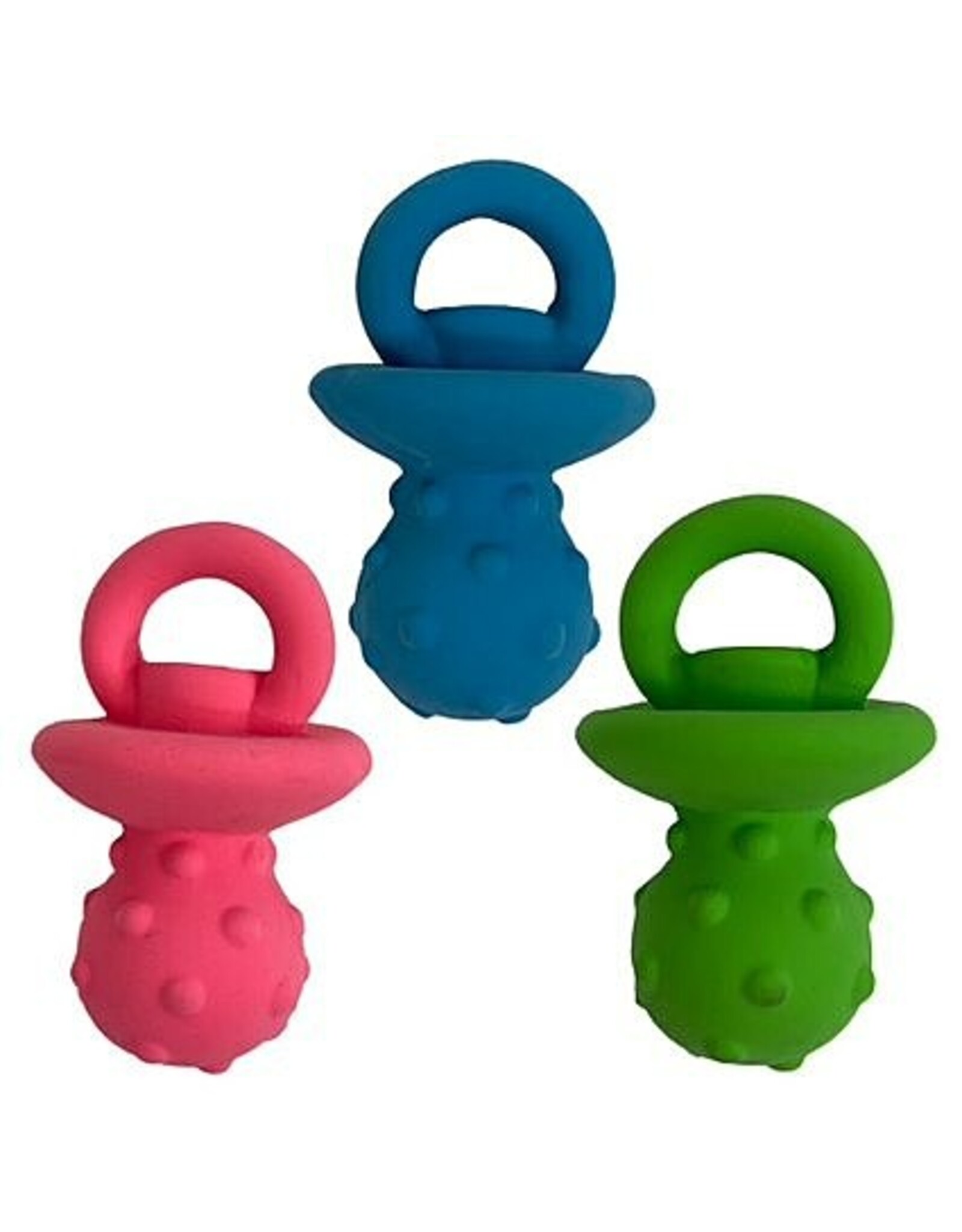 Multipet Latex Pacifier Assorted 4" | Squeak