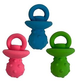 Multipet Latex Pacifier Assorted 4" | Squeak
