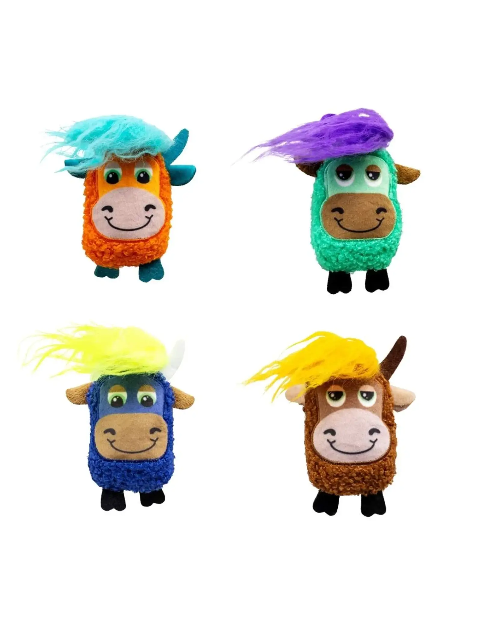 Kong Scrattles Highland Cow single