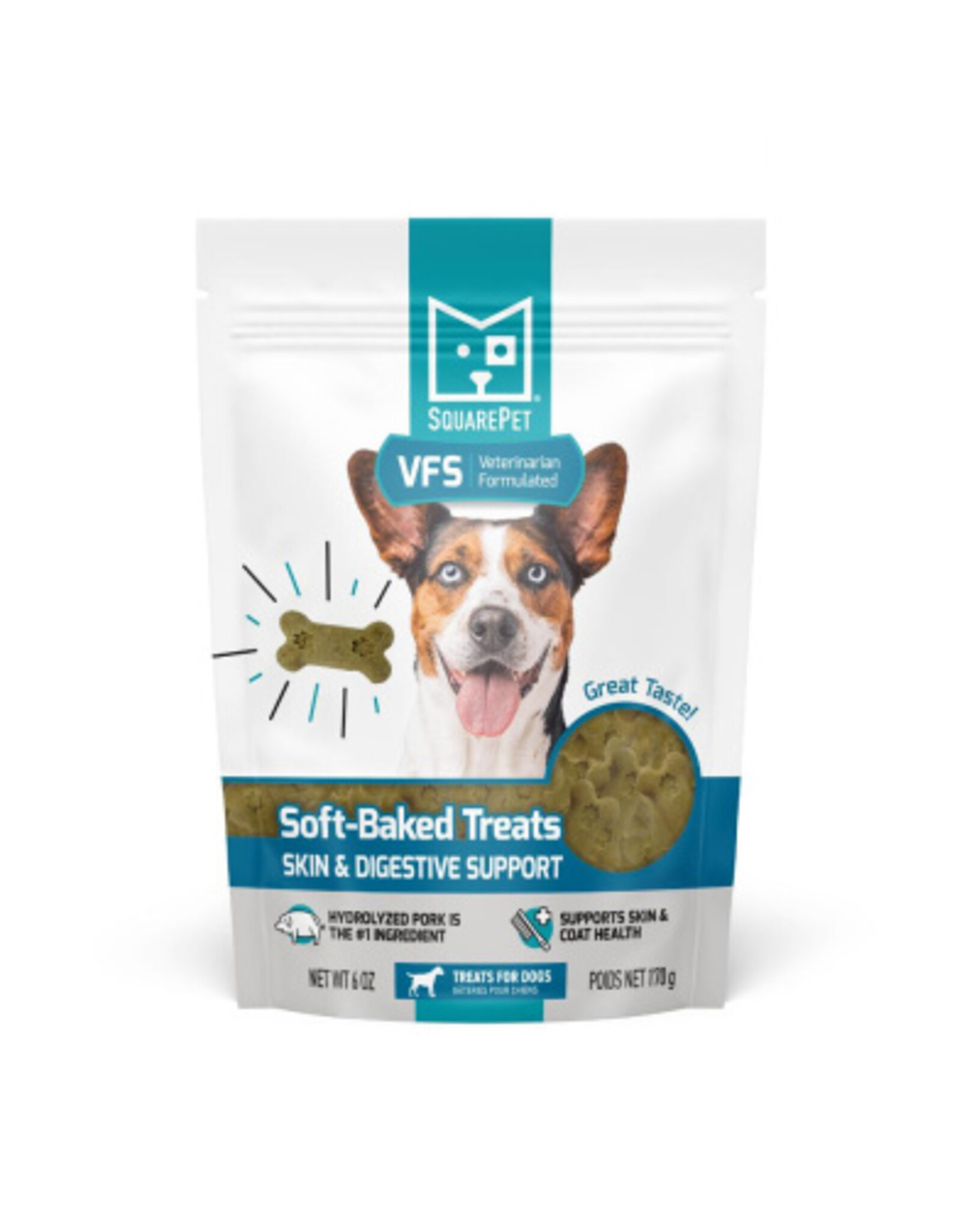 SquarePet Dog Skin & Digestive Support Treat 170g