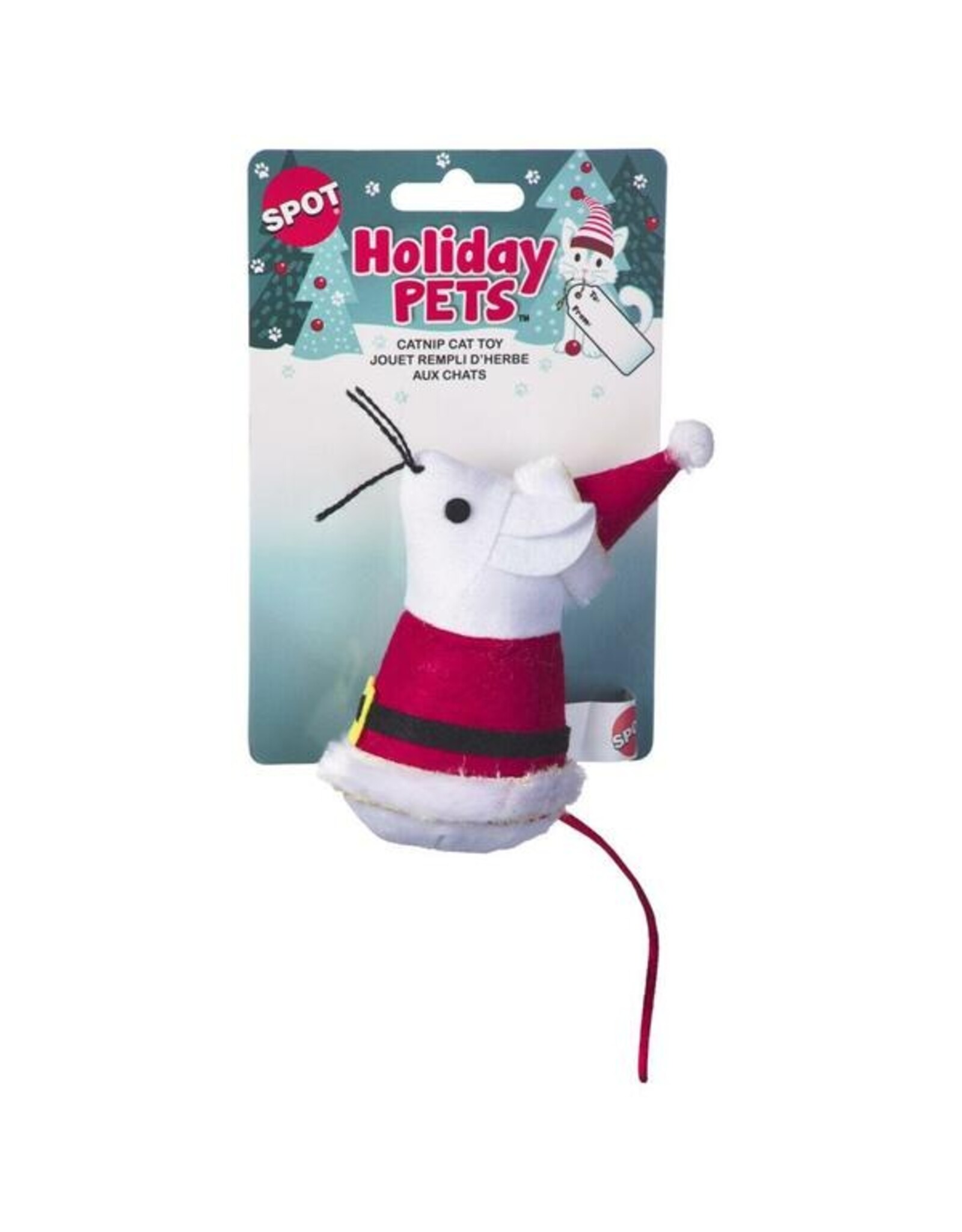Spot - Ethical Pet Products XMAS Mouse Asstorted 4"