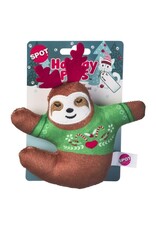 Spot - Ethical Pet Products XMAS Sloths Asst 5"