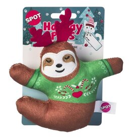 Spot - Ethical Pet Products XMAS Sloths Asst 5"