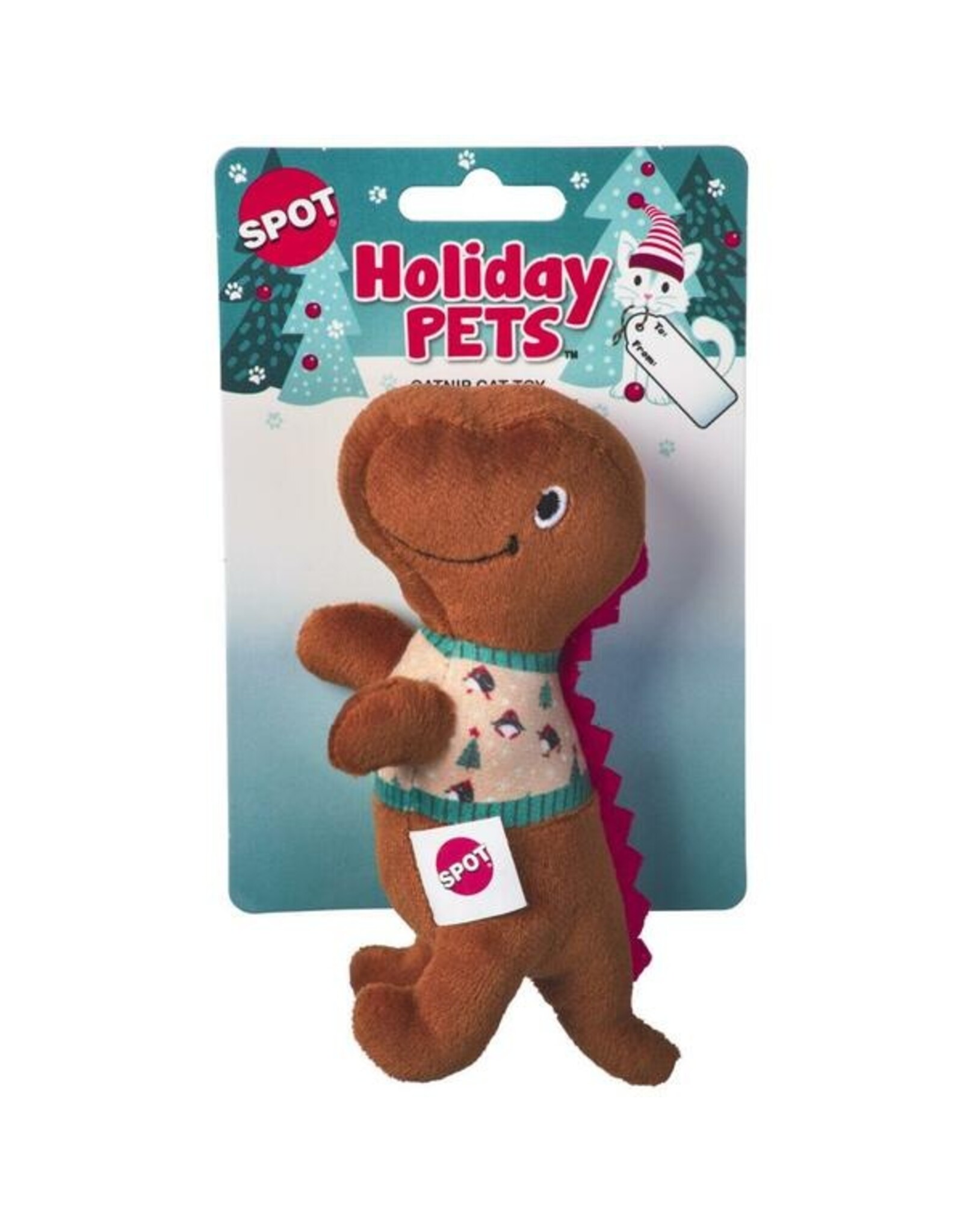 Spot - Ethical Pet Products XMAS Dinosaur Asstorted 6" | Cat