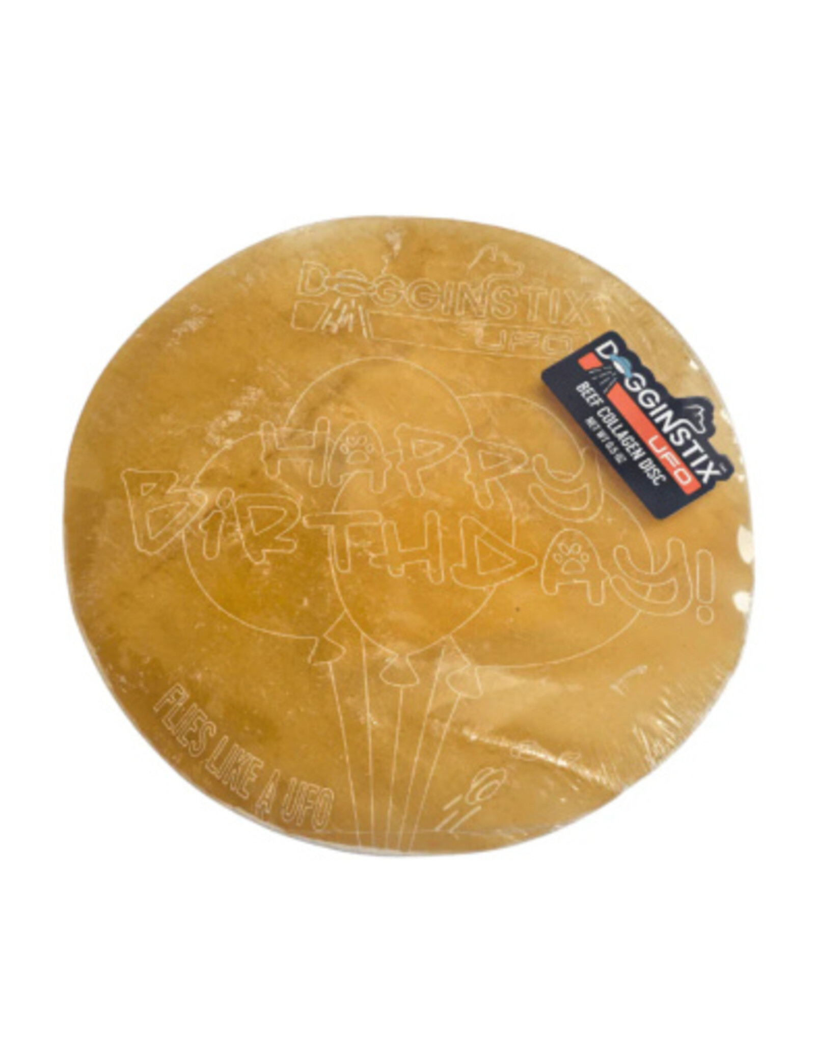 Dogginstix Beef Collagen UFO