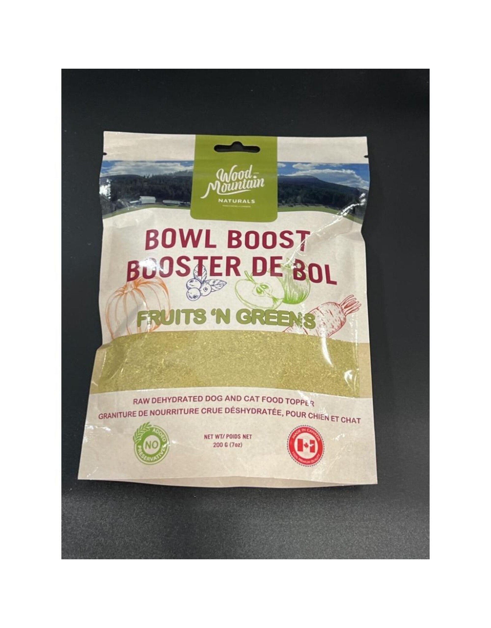 WOOD Mountain Bowl Boost  Fruit's 'N Greens 200g