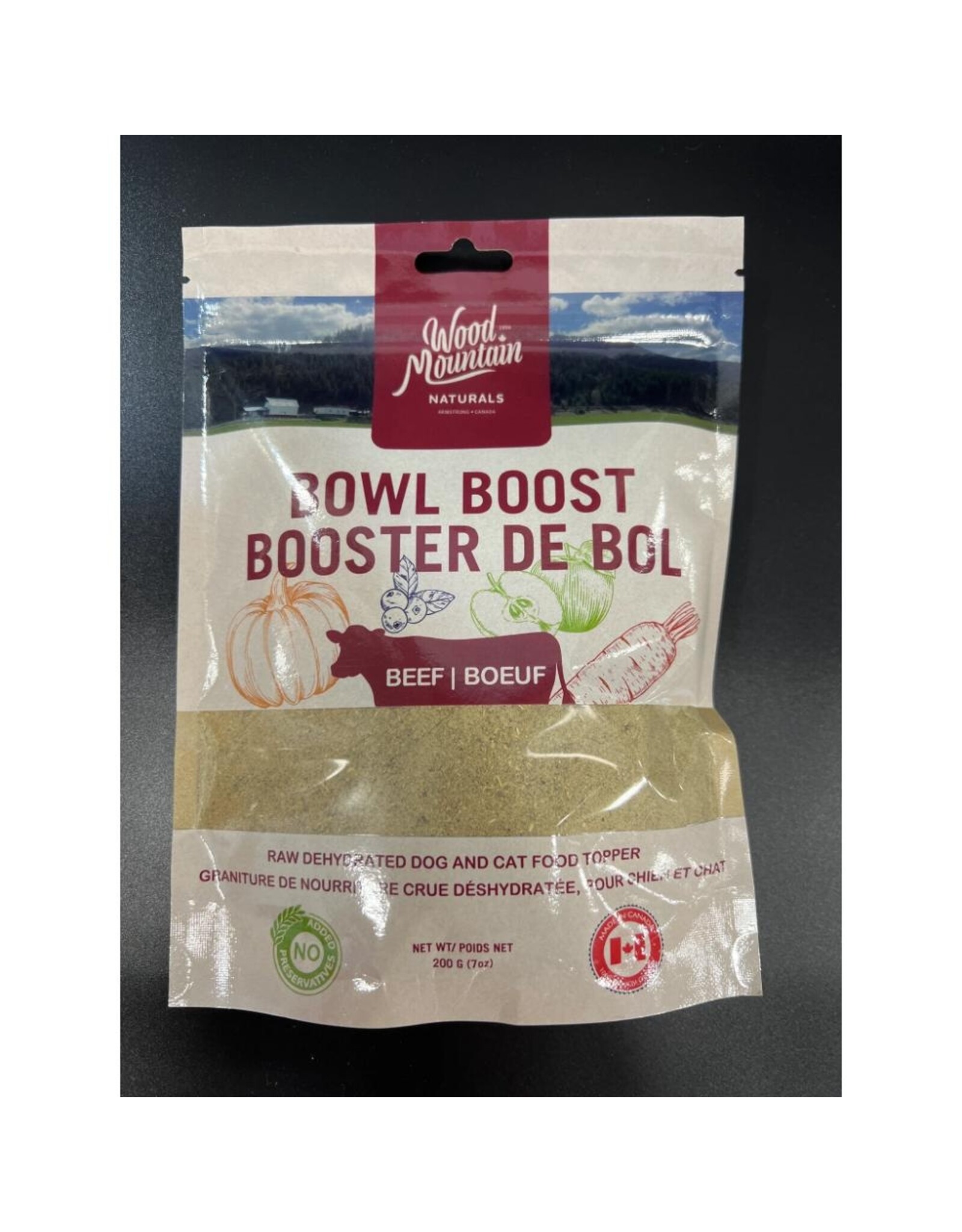 WOOD Mountain Bowl Boost Beef 200g