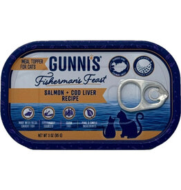 Gunni's Pet Cat Topper Salmon & Cod Liver 85g