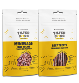 Tilted Barn Pet Co. Treats Regular Beef 100g
