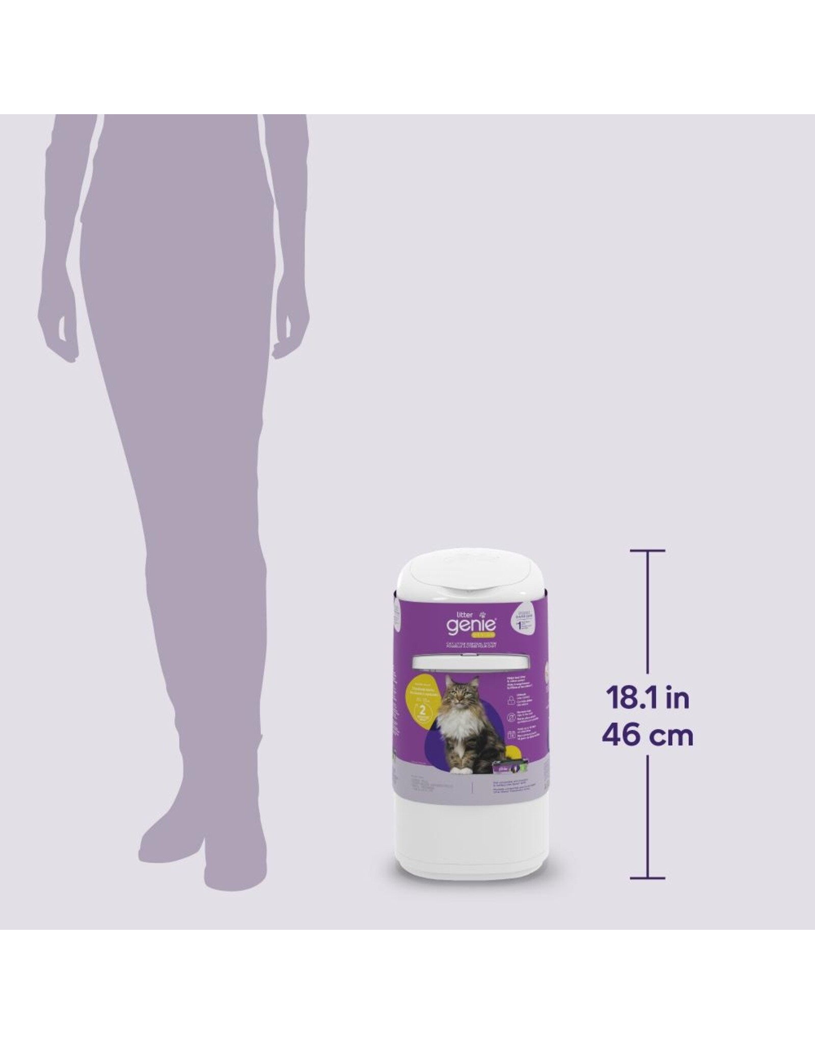 Cat Litter Disposal System w/Standard Refill