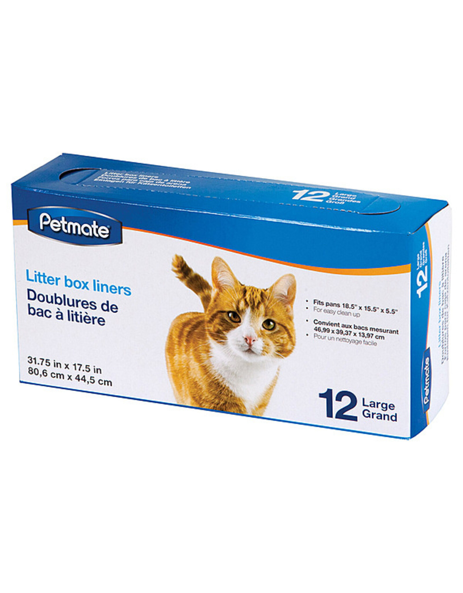 Petmate Litter Pan Liners Large 12PK