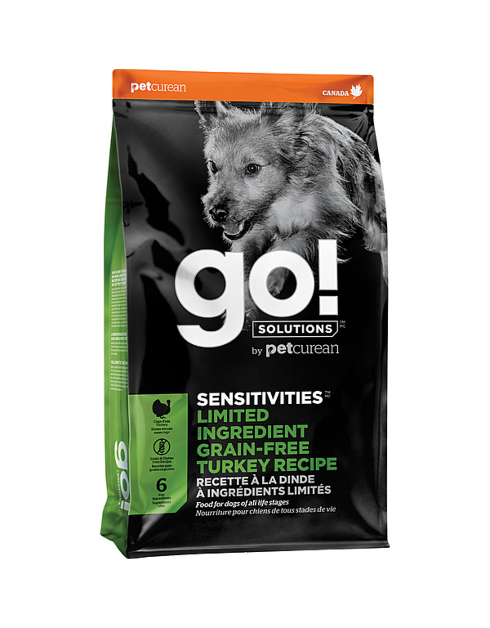 Petcurean GO! Sensitivities LID GF Turkey 12LB