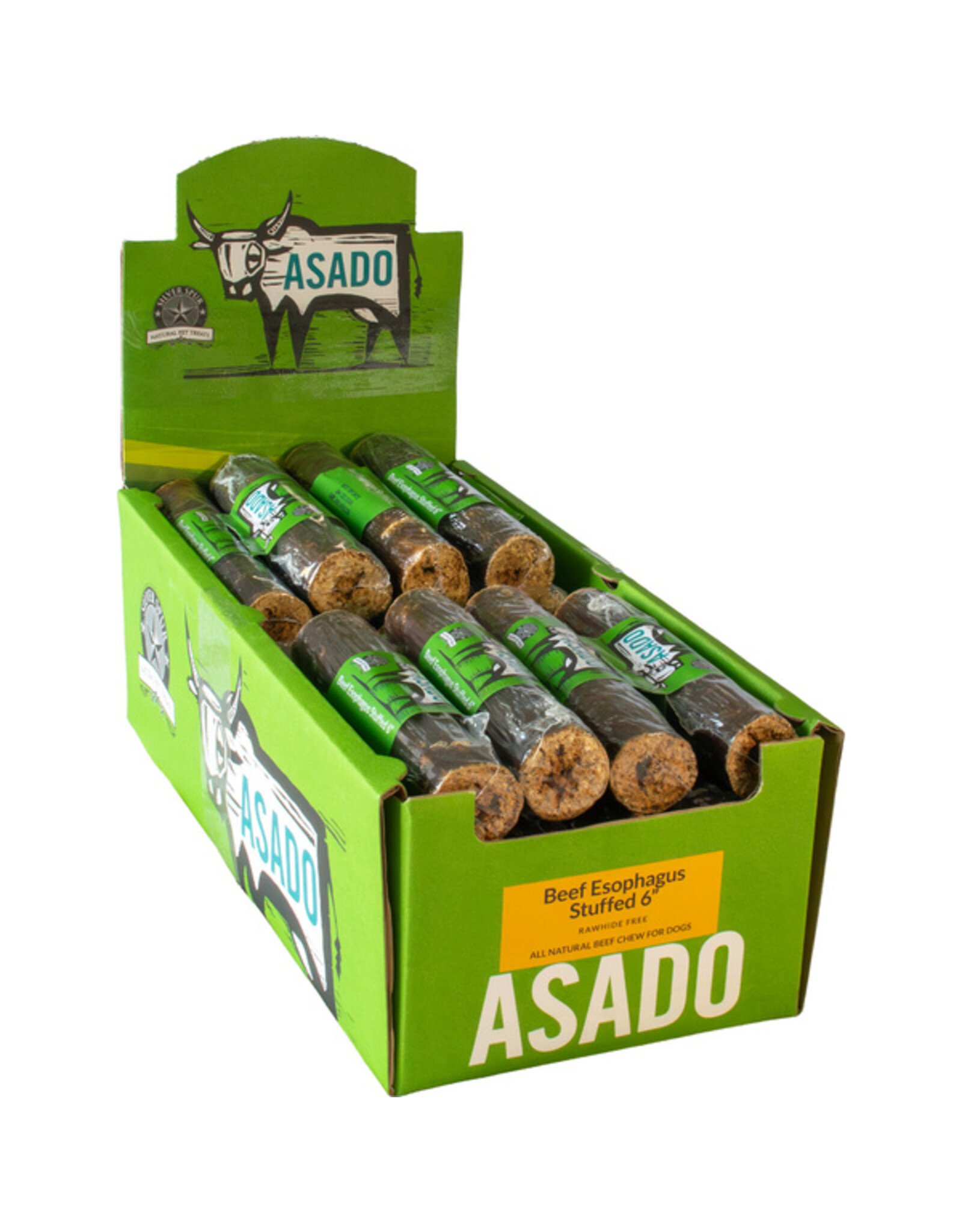 Silver Spur ASADO Beef Esophagus Stuffed 6" single