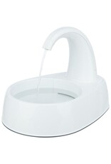 Drinking Fountain Curved Stream White 2.5L