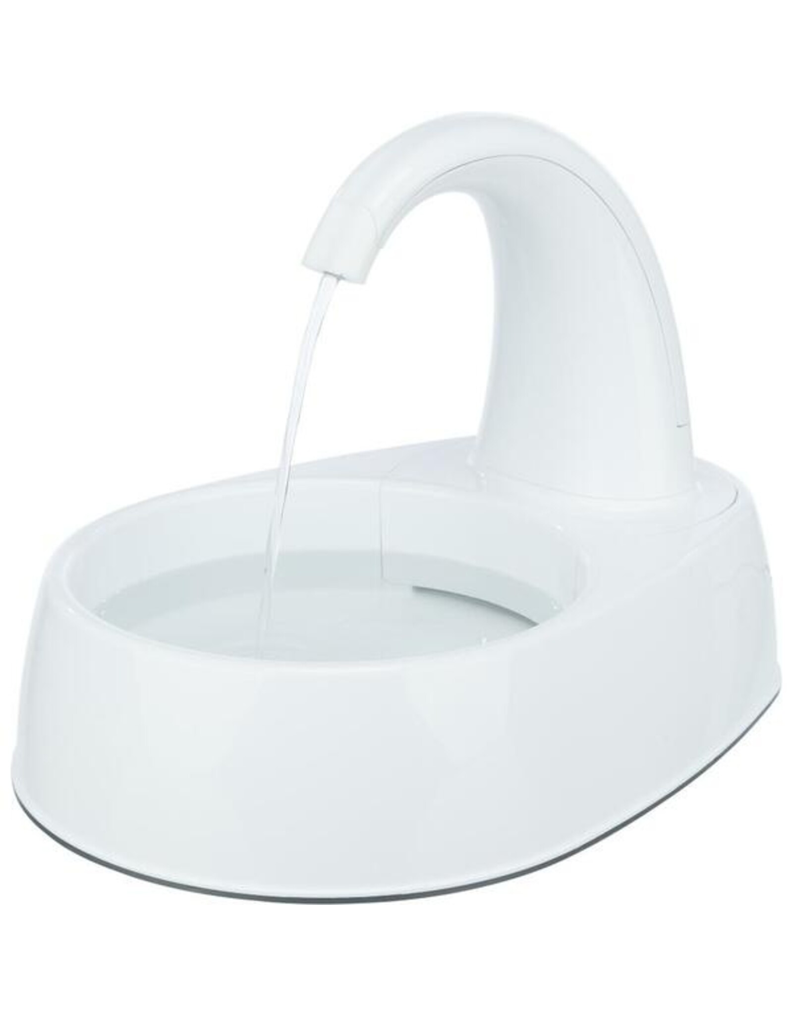 Drinking Fountain Curved Stream White 2.5L