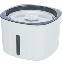 Drinking Fountain Flower White/Grey 2L