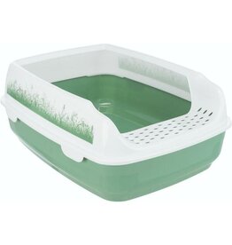 Delio Cat Litter Tray Rim Green | Cat