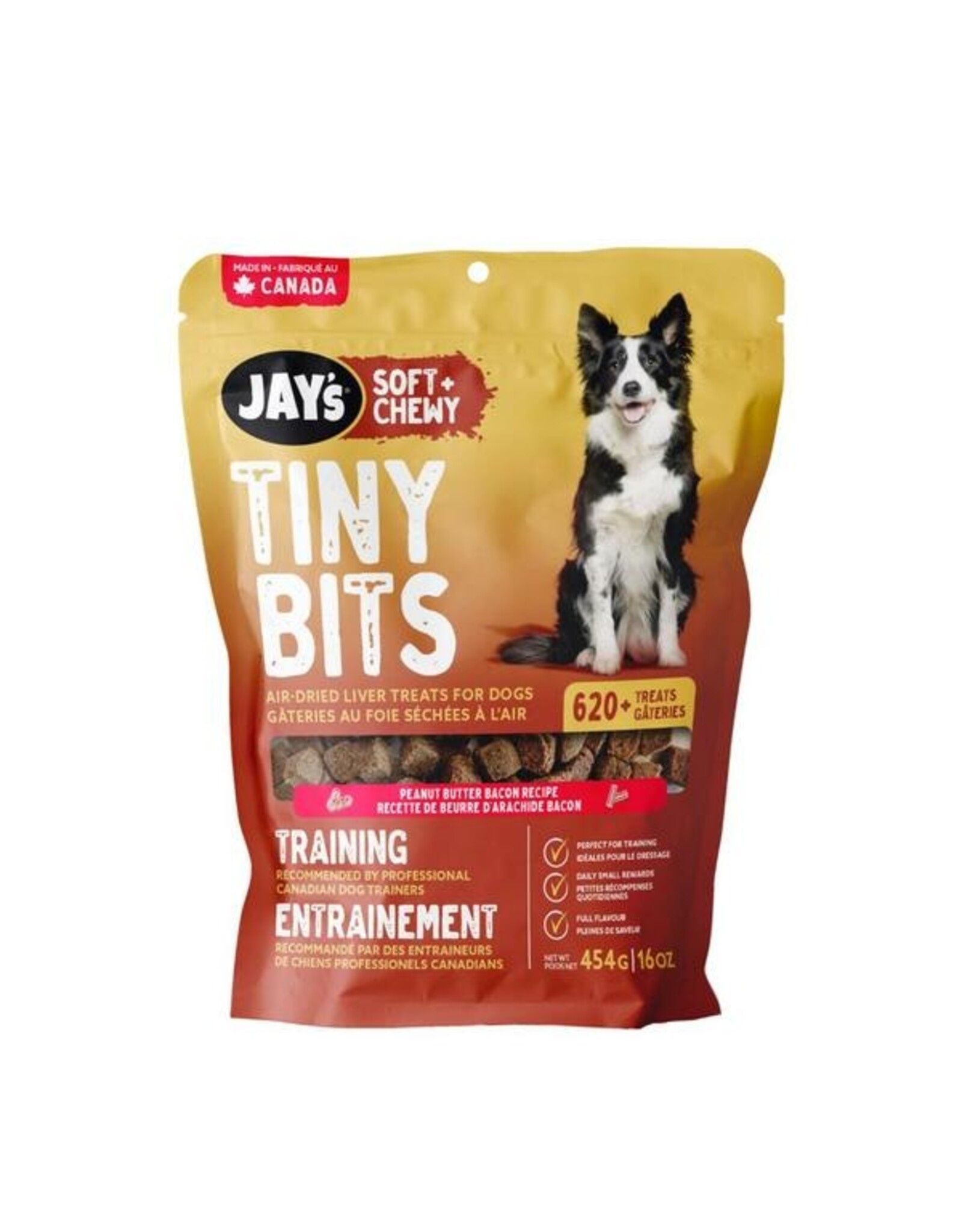 Jay's Tiny Bit's Peanut Butter Bacon 454gm