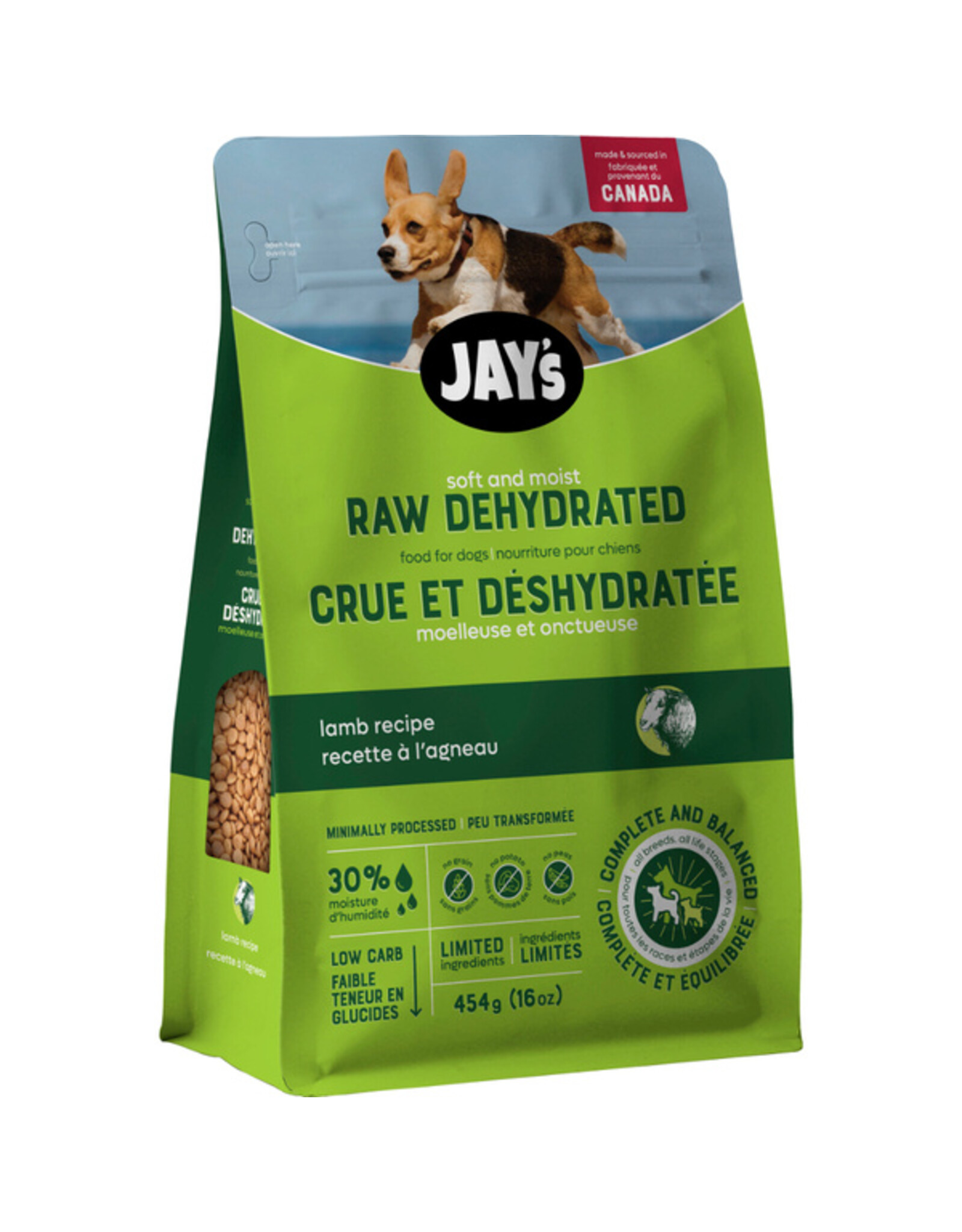 Jay's Raw Dehydrated Lamb Recipe 454gm
