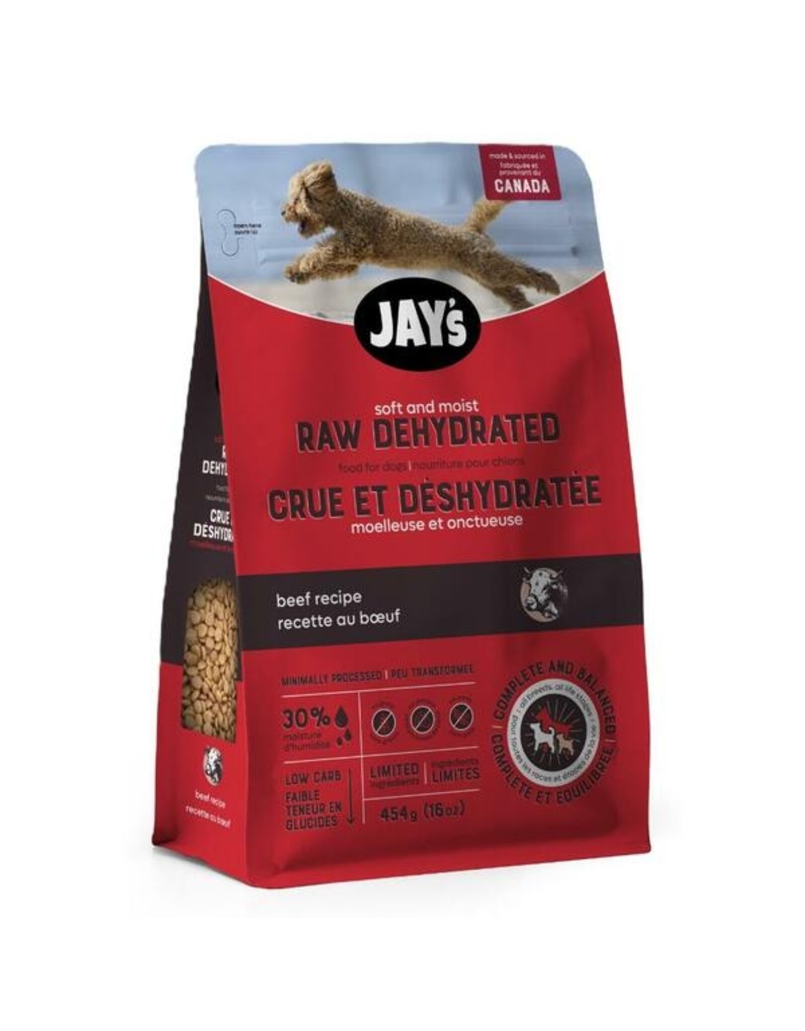 Jay's Raw Dehydrated Beef Recipe 454gm