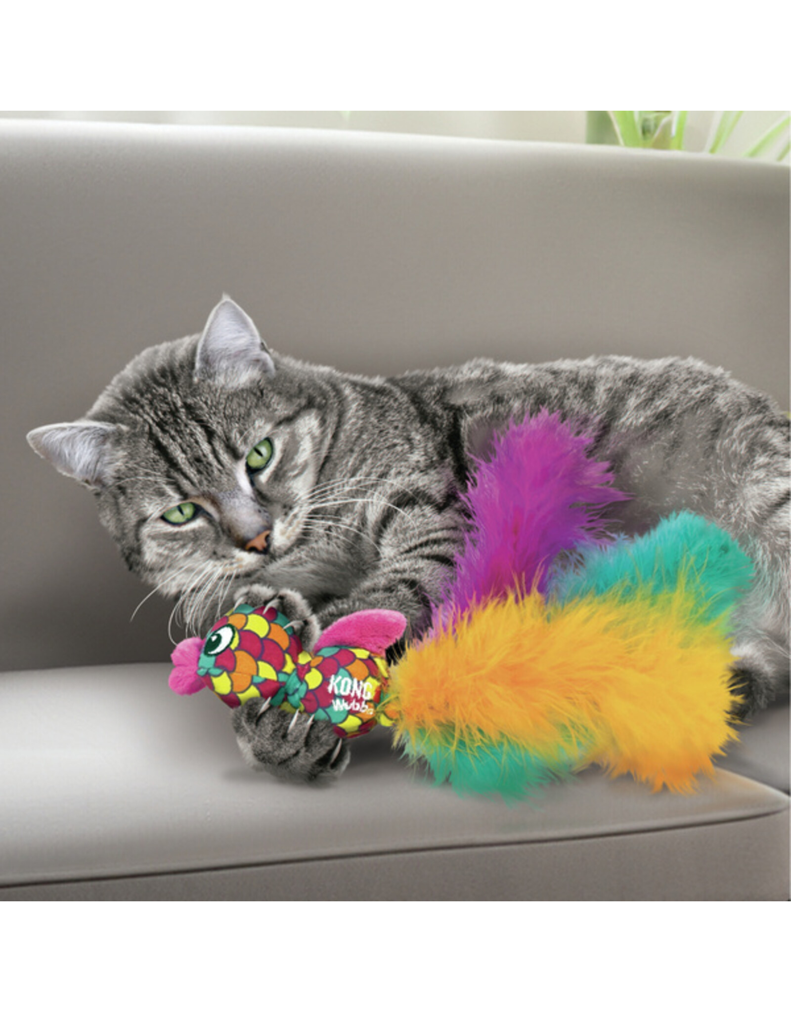 Kong Wubba Fish Assorted