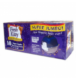 Fresh Kitty FRESH Kitty Super Jumbo Liners 2 Mil 10ct