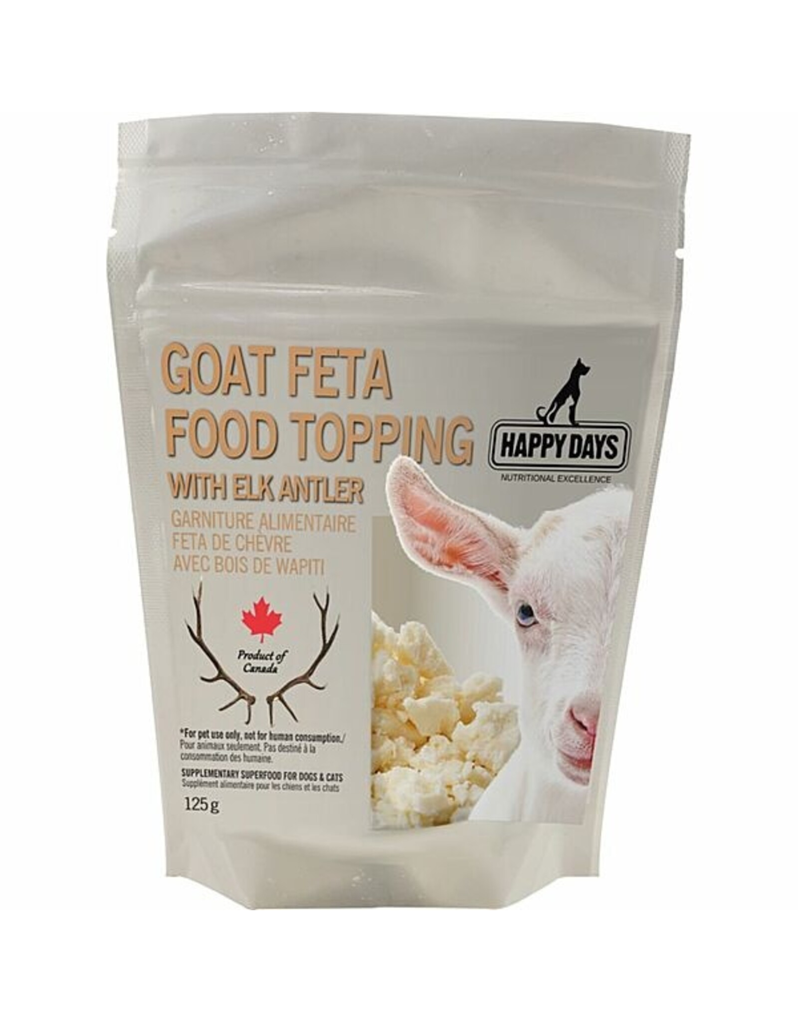 Happy Days Frozen - Feta Cheese Elk Antler 125GM