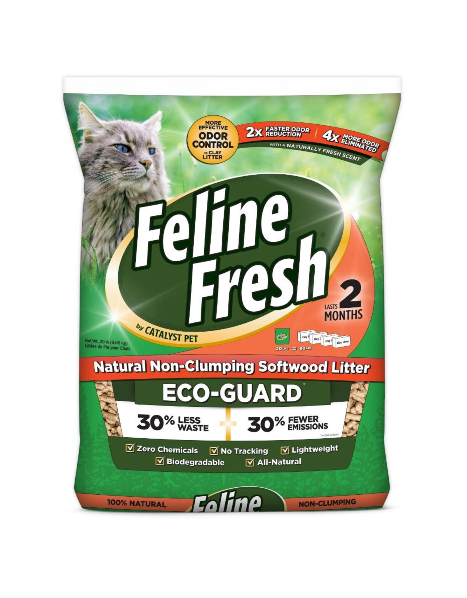 Feline Fresh Natural Litter Pine Pellet 9.1 Kg