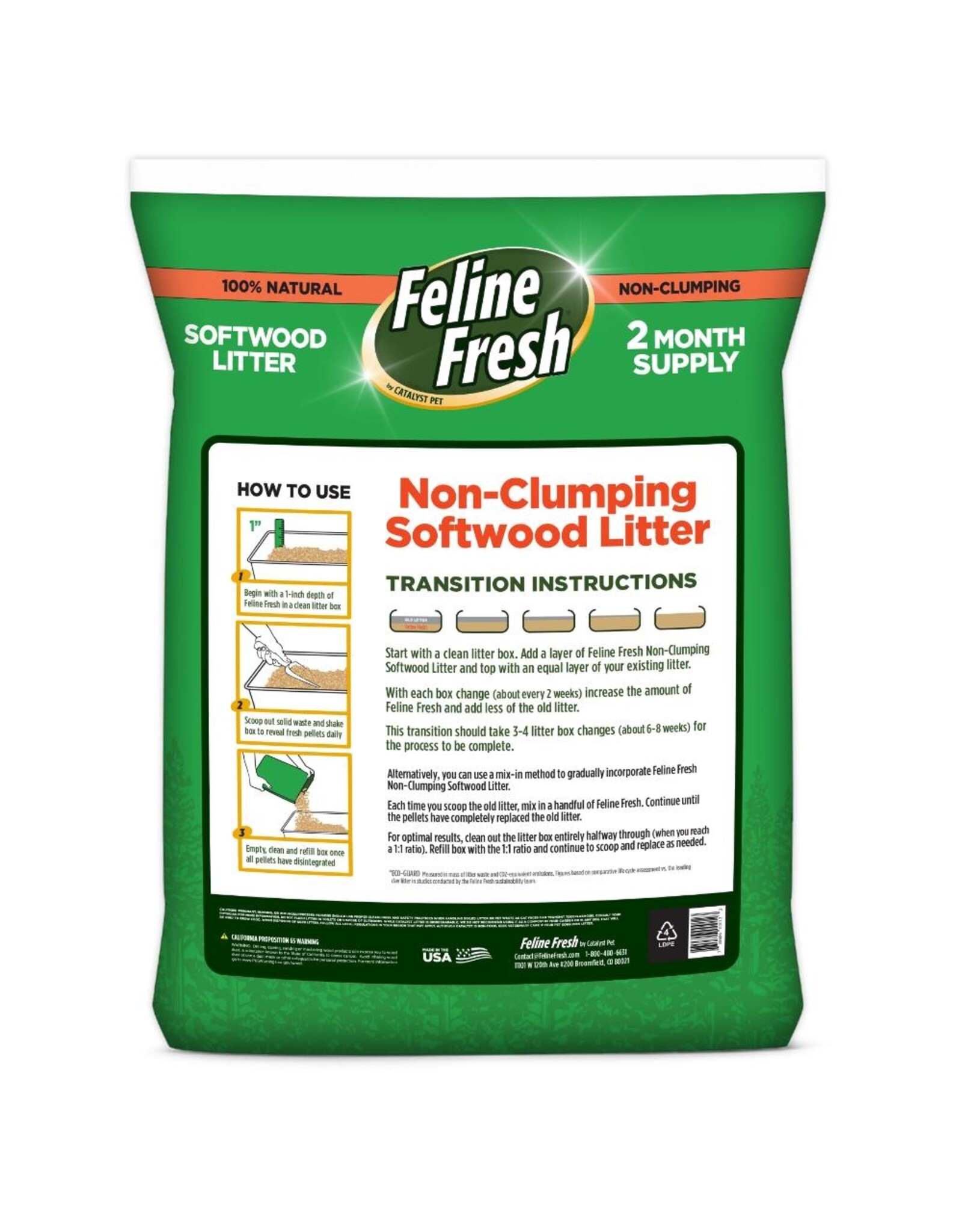 Feline Fresh Natural Litter Pine Pellet 9.1 Kg