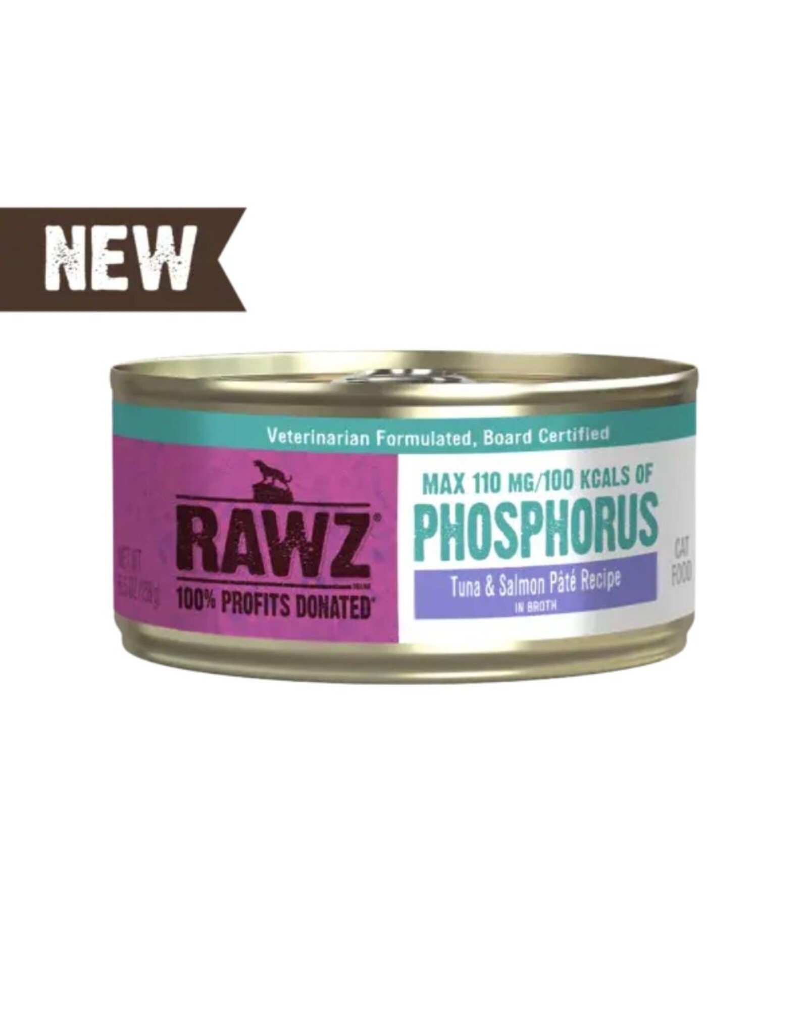 Rawz Cat Low PHOSPHOROUS Tuna & Salmon 155g