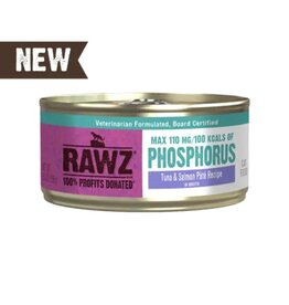 Rawz Cat Low PHOSPHOROUS Tuna & Salmon 155g