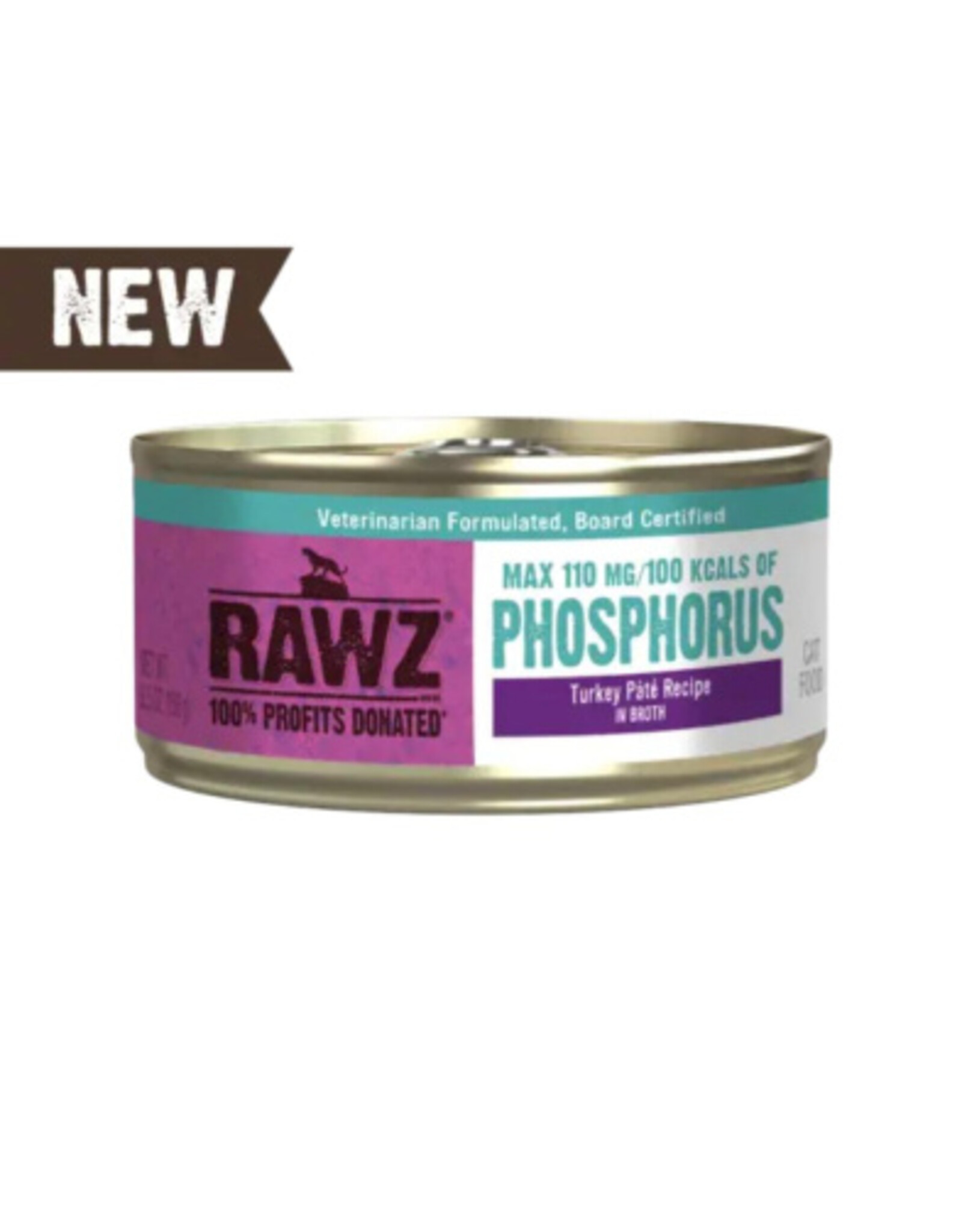 Rawz Cat Low PHOSPHOROUS Turkey 155g
