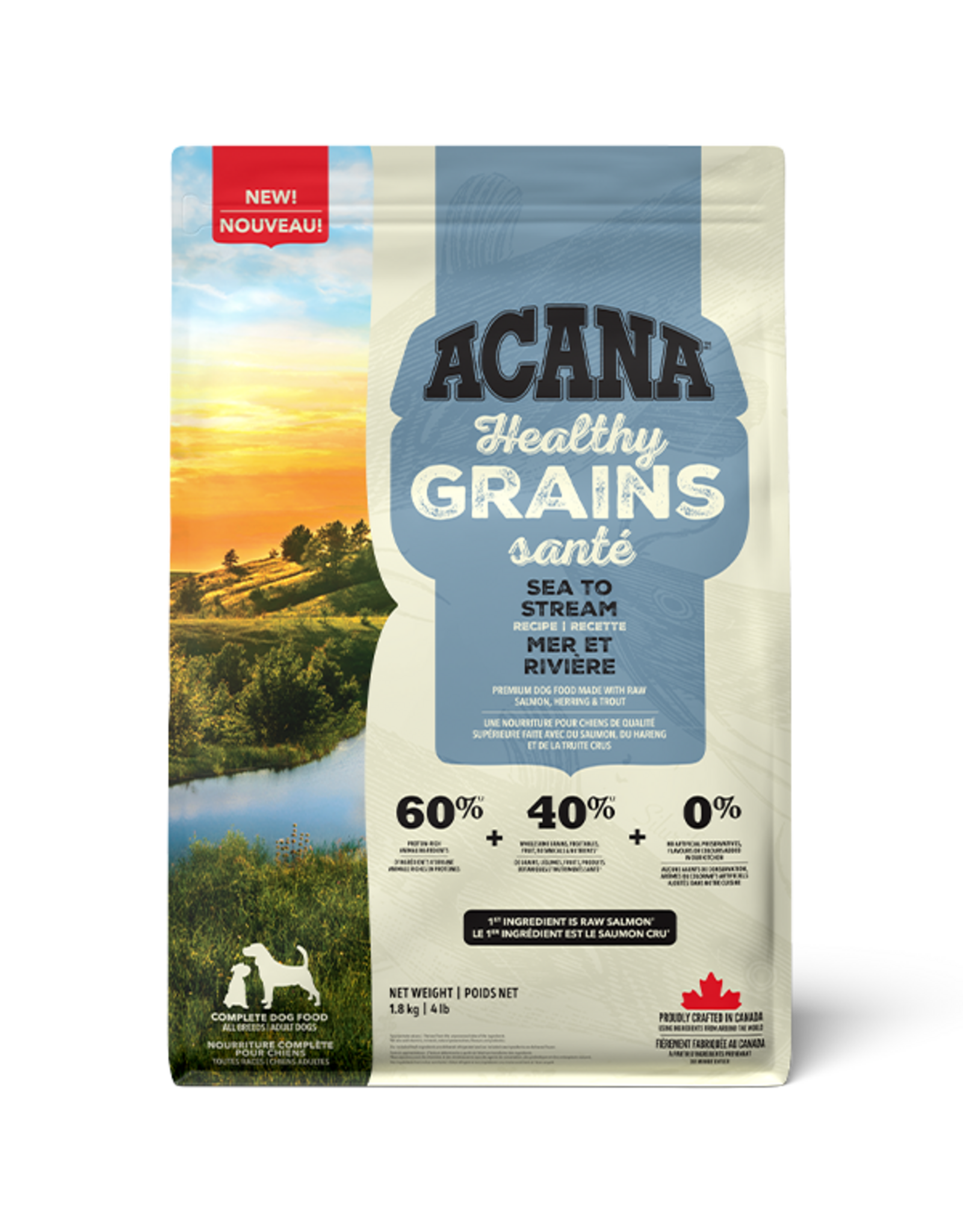 Acana Healthy Grains Sea to Stream 1.8kg