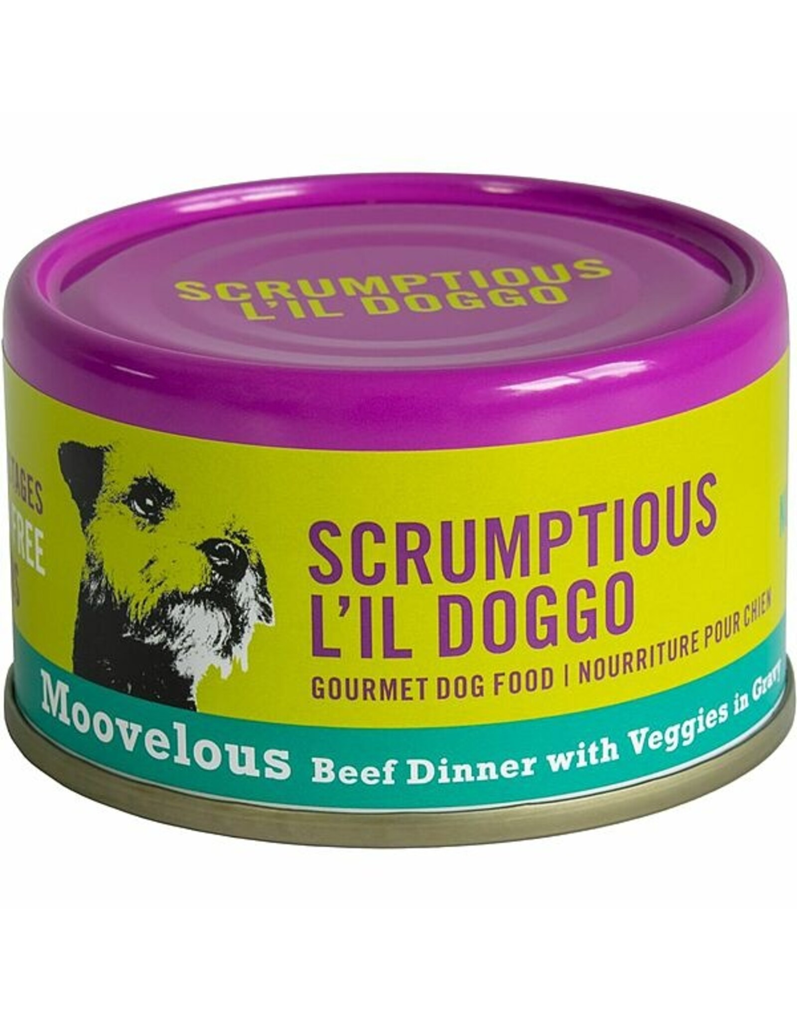 Scrumptious Doggo Beef & Veggie Dinner in Gravy 3OZ single