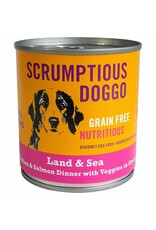 Scrumptious Doggo Chicken Salmon & Veggie Dinner in Gravy 9Ooz