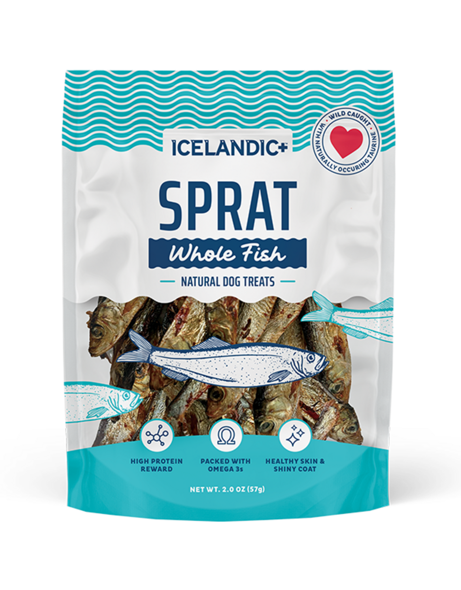 Icelandic+ Icelandic+ Dog Whole Fish Sprats