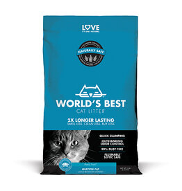 Worlds Best Multiple Cat Lotus Blossom Scent - 6.8kg