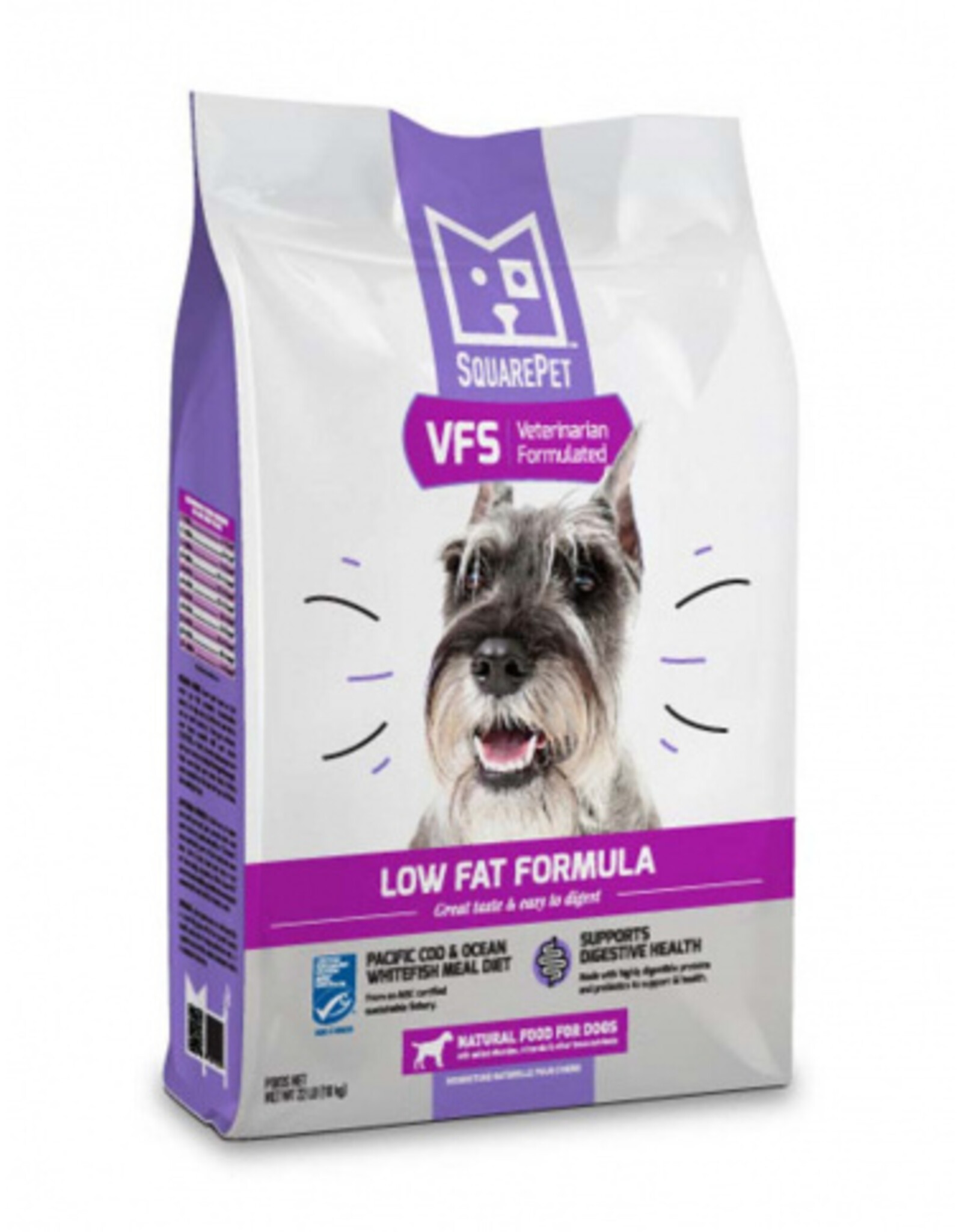 SquarePet VFS Dog Low Fat Cod & Whitefish 10kg