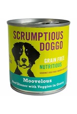 Scrumptious Doggo Beef & Veggie Dinner in Gravy 9OZ single