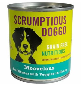 Scrumptious Doggo Beef & Veggie Dinner in Gravy 9OZ single