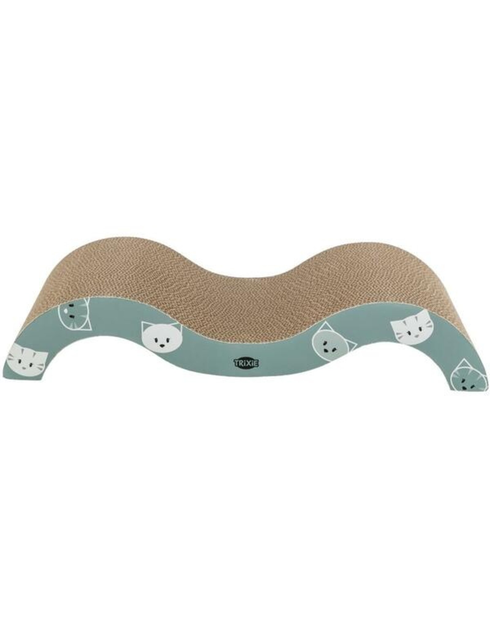 Cardboard Scratcher Wave Mimi Green