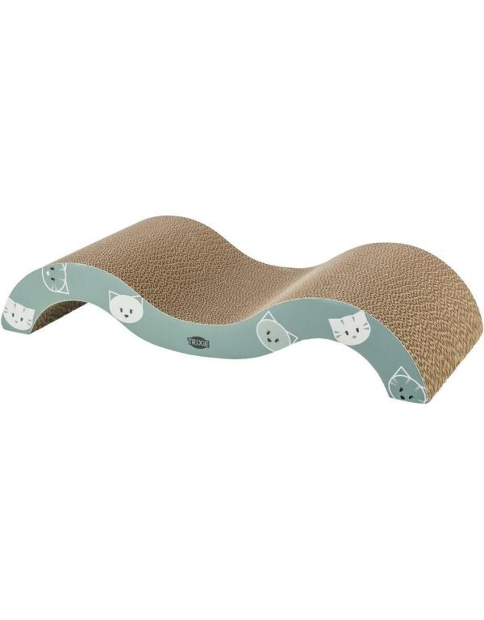 Cardboard Scratcher Wave Mimi Green