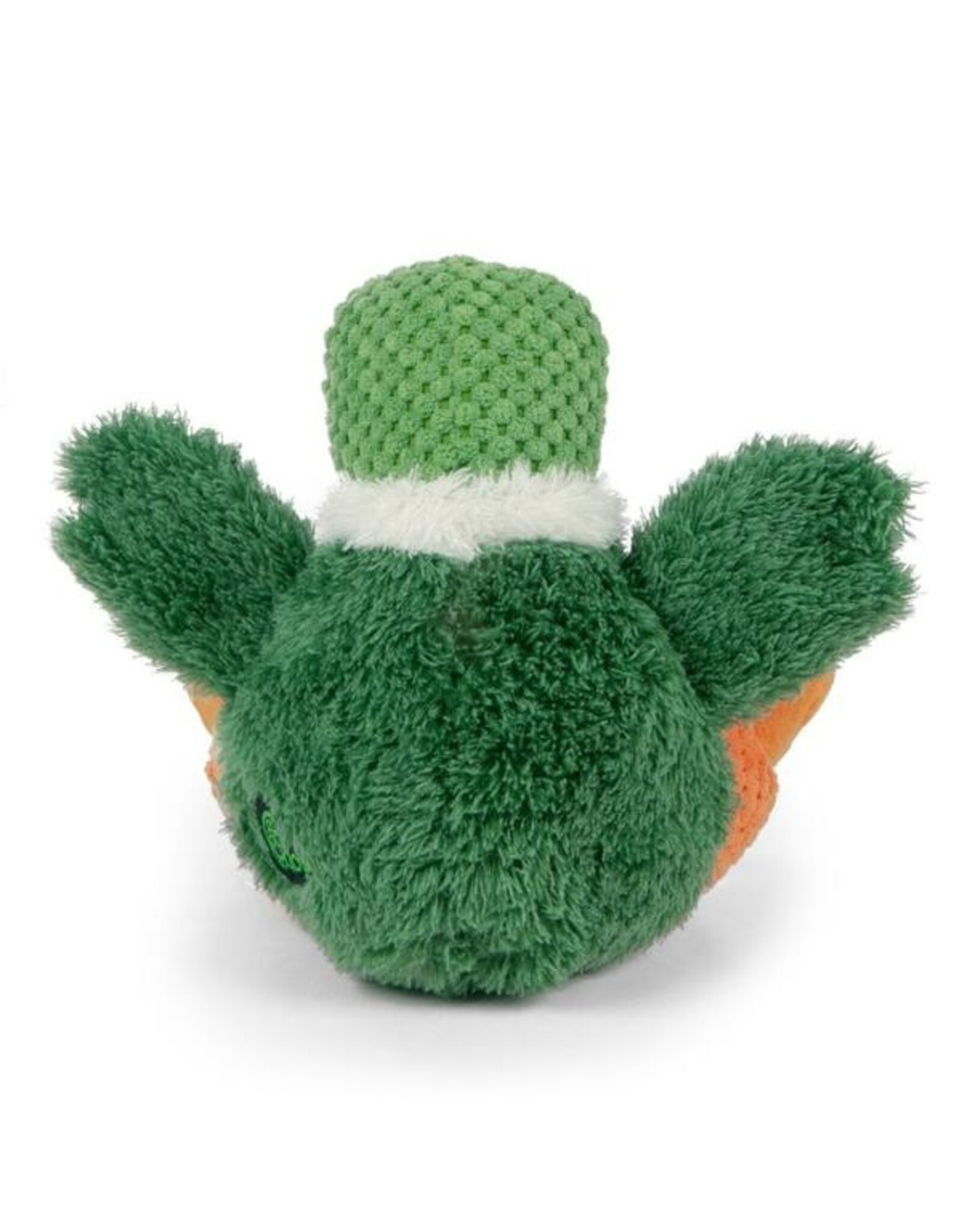 Godog Checkers Duck Squeaky Plush Large