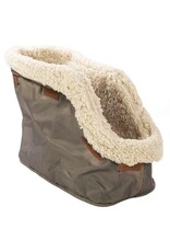 Sherpa LuxeTote Carrier Plush Liner Tan Medium