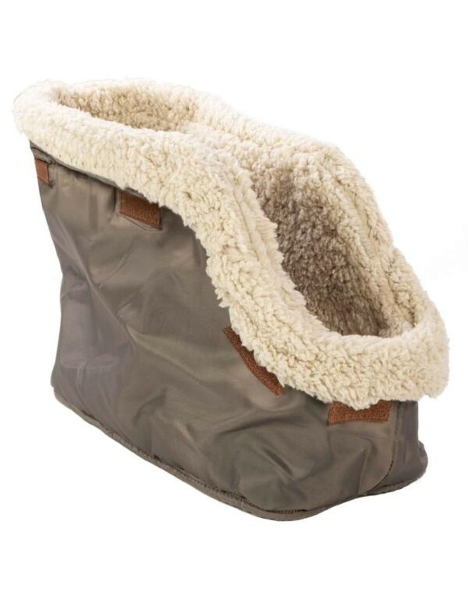 Sherpa LuxeTote Carrier Plush Liner Tan Medium